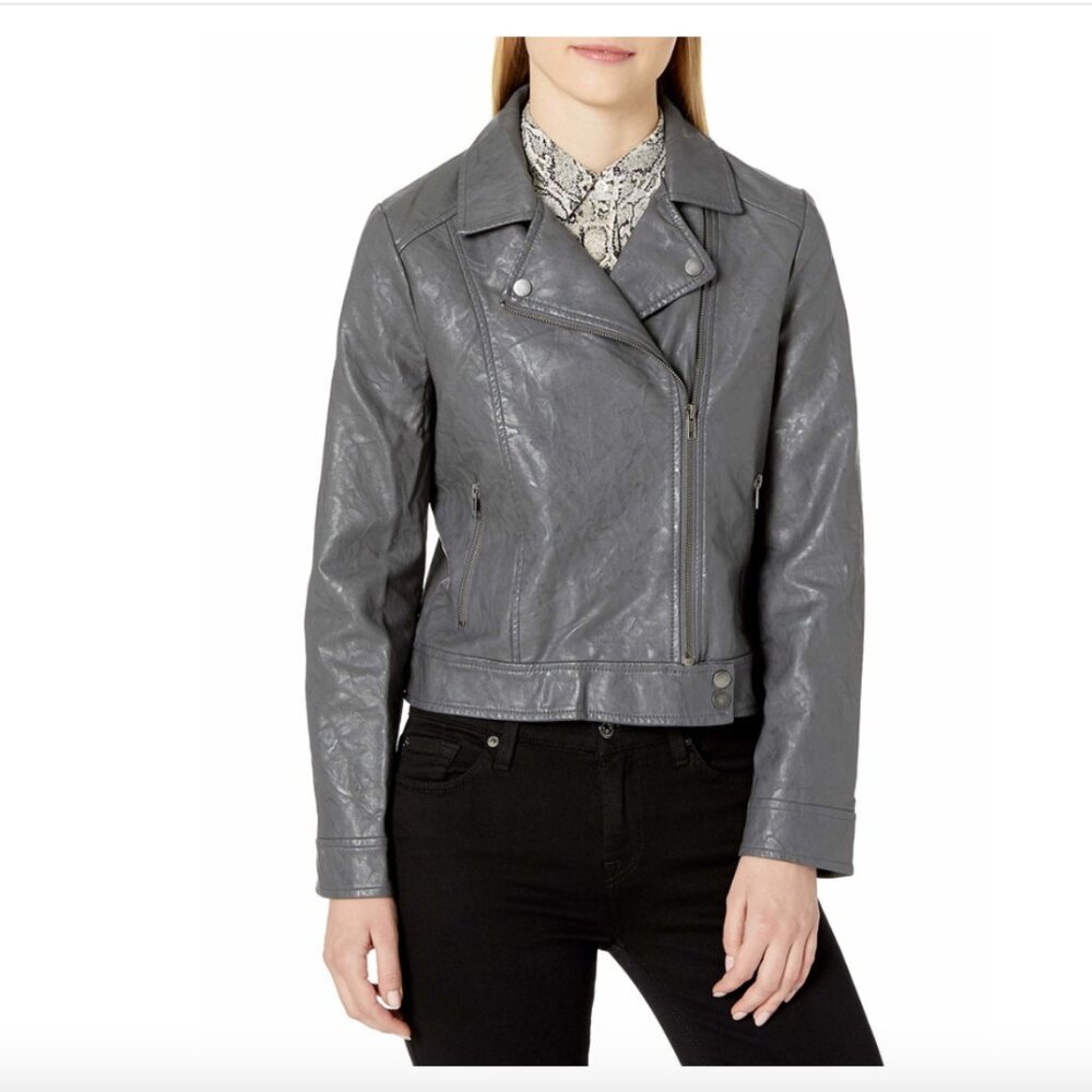 Jack by BB Dakota Junior's Faux Leather Moto Jacket